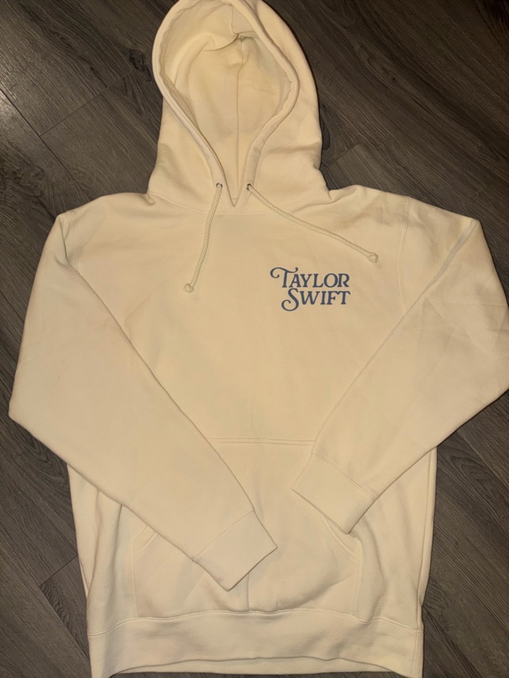 Taylor Swift 1989 Taylor’s Version Cream Logo Hoodie Pullover